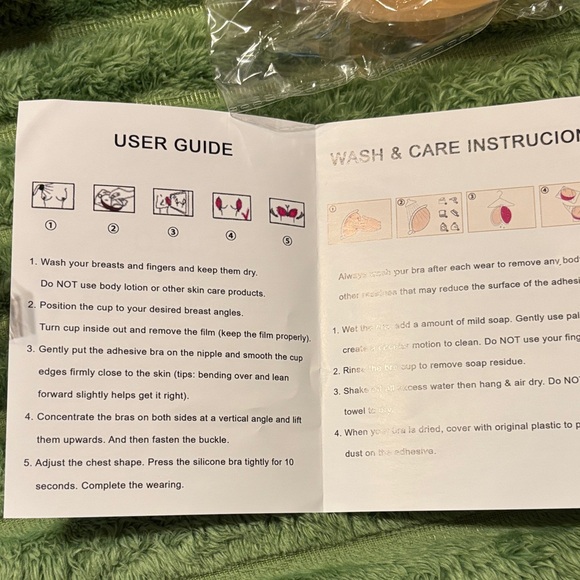 Silicone Adhesive Bra - Nude - Picture 2 of 8